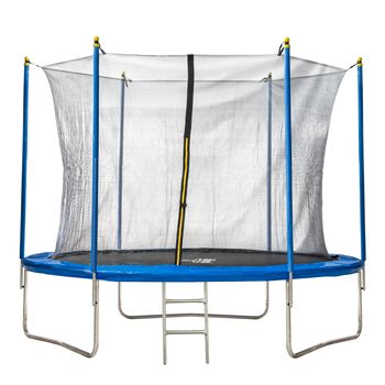 Trampolina ogrodowa z drabinką 305cm