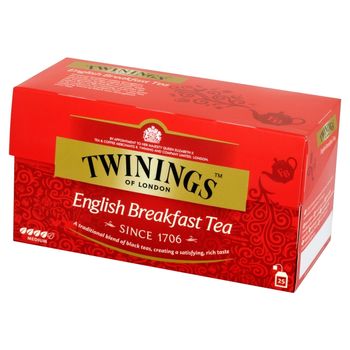 Twinings English Breakfast Czarna herbata 50 g (25 torebek)