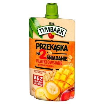Tymbark Przekąska na 2 śniadanie płatki owsiane + owoce południa 100 g