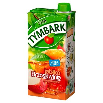 Tymbark Napój jabłko brzoskwinia 1 l