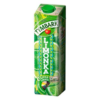Tymbark Owoce Świata Napój wieloowocowy limonka 1 l