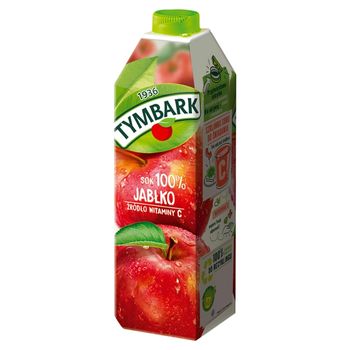 Tymbark Sok 100 % jabłko 1 l
