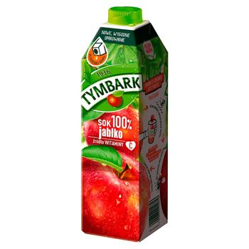 Tymbark Sok 100 % jabłko 1 l