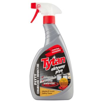 Tytan Płyn do czyszczenia płyt ceramicznych i indukcyjnych spray 500 g