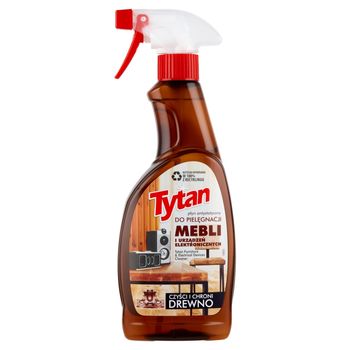 Tytan Preparat do pielęgnacji mebli i urządzeń elektronicznych antystatyczny spray 500 ml