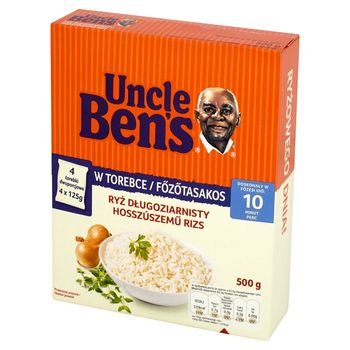 Uncle Ben's Ryż długoziarnisty 500 g (4 torebki)