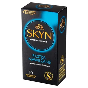 Skyn Nielateksowe prezerwatywy ekstra nawilżane 10 sztuk