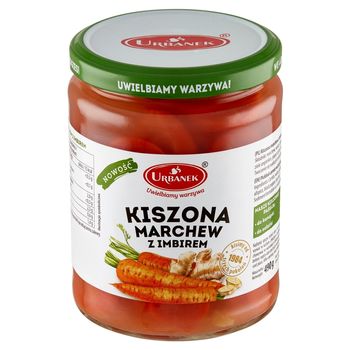 Urbanek Kiszona marchew z imbirem 490 g