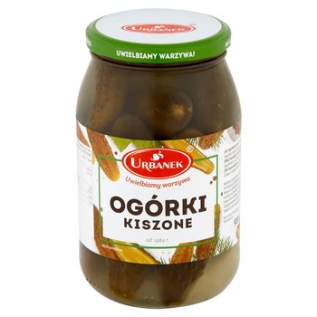 Urbanek Ogórki kiszone 920 g