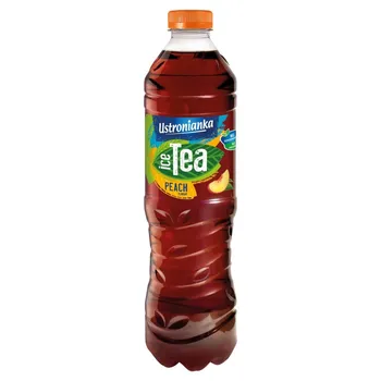 Ustronianka Ice Tea Napój niegazowany o smaku brzoskwiniowym 1,5 l