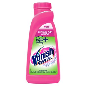 Vanish Oxi Action Extra Hygiene Odplamiacz do tkanin w płynie 500 ml