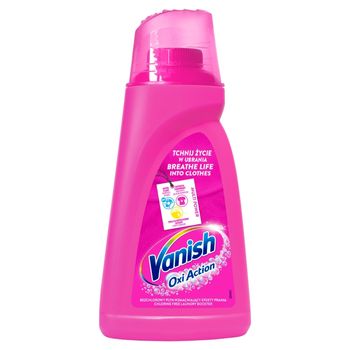 Vanish Oxi Action Odplamiacz do tkanin w płynie 1,5 l