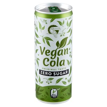 Vegan Cola Zero Napój gazowany o smaku coli 250 ml