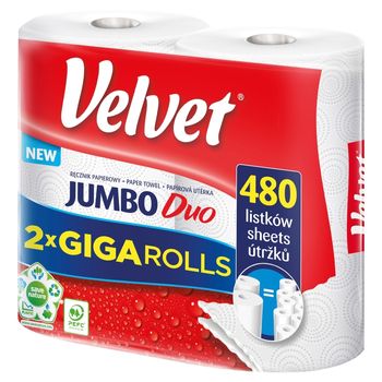 Velvet Jumbo Duo Ręcznik papierowy 2 rolki