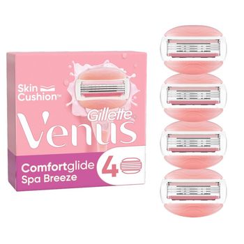 Venus Comfortglide Spa Breeze Wkłady do maszynki x4