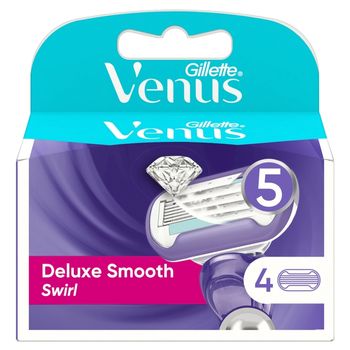 Venus Deluxe Smooth Swirl Ostrza do maszynki x4