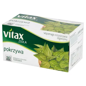 Vitax Zioła Herbatka ziołowa pokrzywa 30 g (20 x 1,5 g)