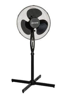 Volteno Wentylator podłogowy z pilotem 40 W VO0606 czarny