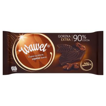 Wawel Czekolada gorzka extra 90% Cocoa 100 g