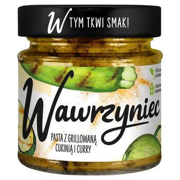 Wawrzyniec Pasta z grillowaną cukinią i curry 180 g