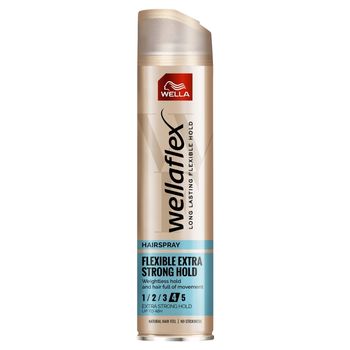 Wella Wellaflex Flexible Extra Strong Hold Spray do włosów 250 ml