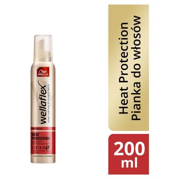 Wella Wellaflex Heat Protection Pianka do włosów 200 ml