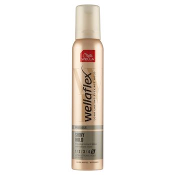 Wella Wellaflex Shiny Hold Pianka do włosów 200 ml