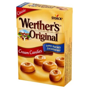 Werther's Original Cukierki śmietankowe bez cukru 42 g