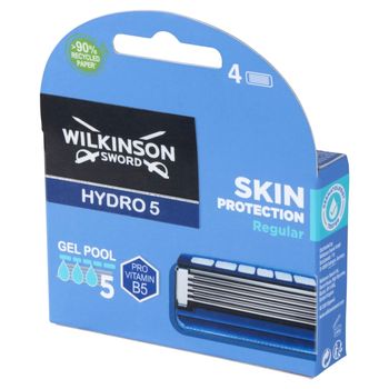Wilkinson Sword Hydro 5 Skin Protection Regular Zapasowe wkłady do maszynki do golenia 4 sztuki
