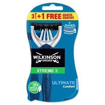 Wilkinson Sword Xtreme3 Ultimate Jednorazowe maszynki do golenia 4 sztuki