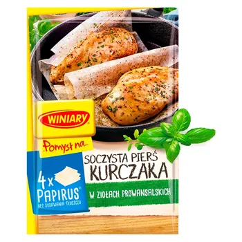 Winiary Pomysł na... Soczysta pierś z kurczaka w ziołach prowansalskich 23,4 g