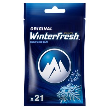 Winterfresh Original Bezcukrowa guma do żucia 29 g (21 sztuk)