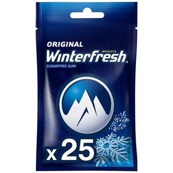 Winterfresh Original Guma do żucia bez cukru 35 g (25 drażetek)