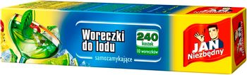 Woreczki JAN NIEZBĘDNY Woreczki do kostek lodu 240 szt. 