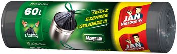 Worki na Śmieci z Taśmą JAN NIEZBĘDNY Magnum 60l