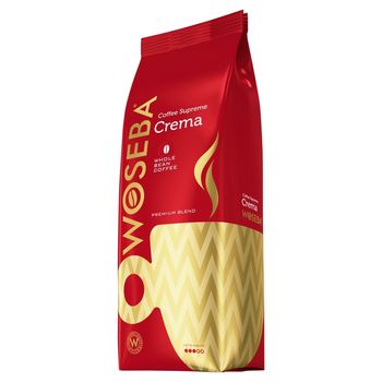 Woseba Coffee Supreme Crema Kawa palona ziarnista 500 g