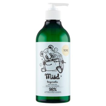 Yope Naturalne mydło kuchenne miód bergamotka 500 ml