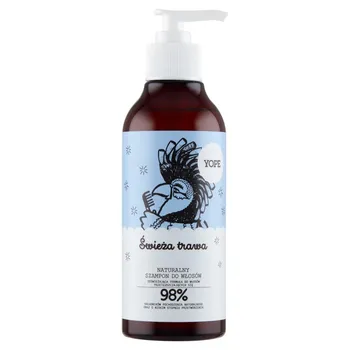 Yope Naturalny szampon do włosów świeża trawa 300 ml