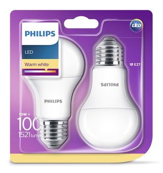 Żarówka Led PHILIPS E27 13W_100W 2 szt