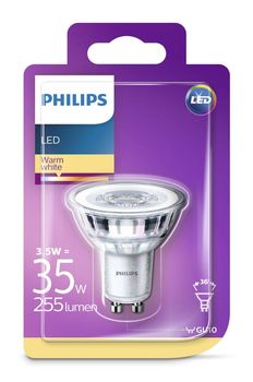 Żarówka Reflektor Punktowy LED PHILIPS 35W GU10 Ciepła Biel