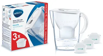 Zestaw Dzbanek do Wody BRITA Marella + 3 filtry Maxtra+ Pure Performance