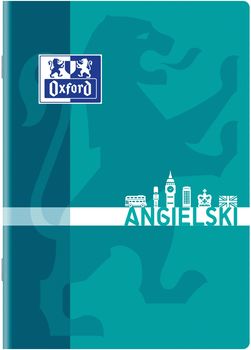 Oxford Zeszyt A5 60 k. angielski (mix)