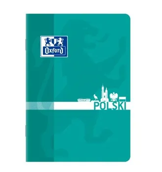 Zeszyt Oxford J. Polski 60 kartek Linia A4 (mix)
