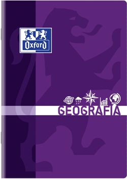 Oxford Zeszyt w kratkę  Zeszyt A5 60 k. geografia