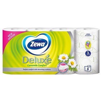 Zewa Deluxe Camomile Comfort Papier toaletowy 8 rolek