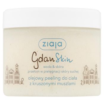 Ziaja GdanSkin Olejowy peeling do ciała z kruszonymi muszlami 300 ml