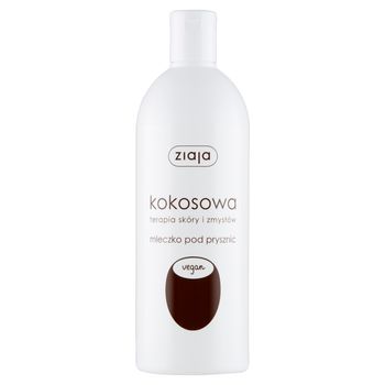 Ziaja Kokosowa terapia skóry i zmysłów Mleczko pod prysznic 500 ml