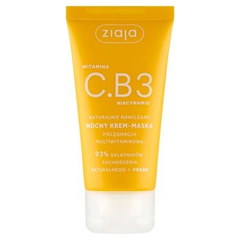 Ziaja Witamina C.B3 niacinamid Nocny krem-maska 50 ml