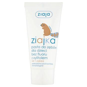 Ziaja Ziajka Pasta do zębów dla dzieci bez fluoru z xylitolem od 1 ząbka 50 ml