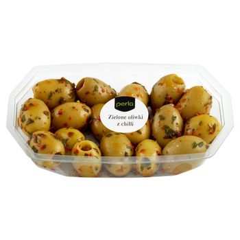 Perla Zielone oliwki z chilli 90 g
